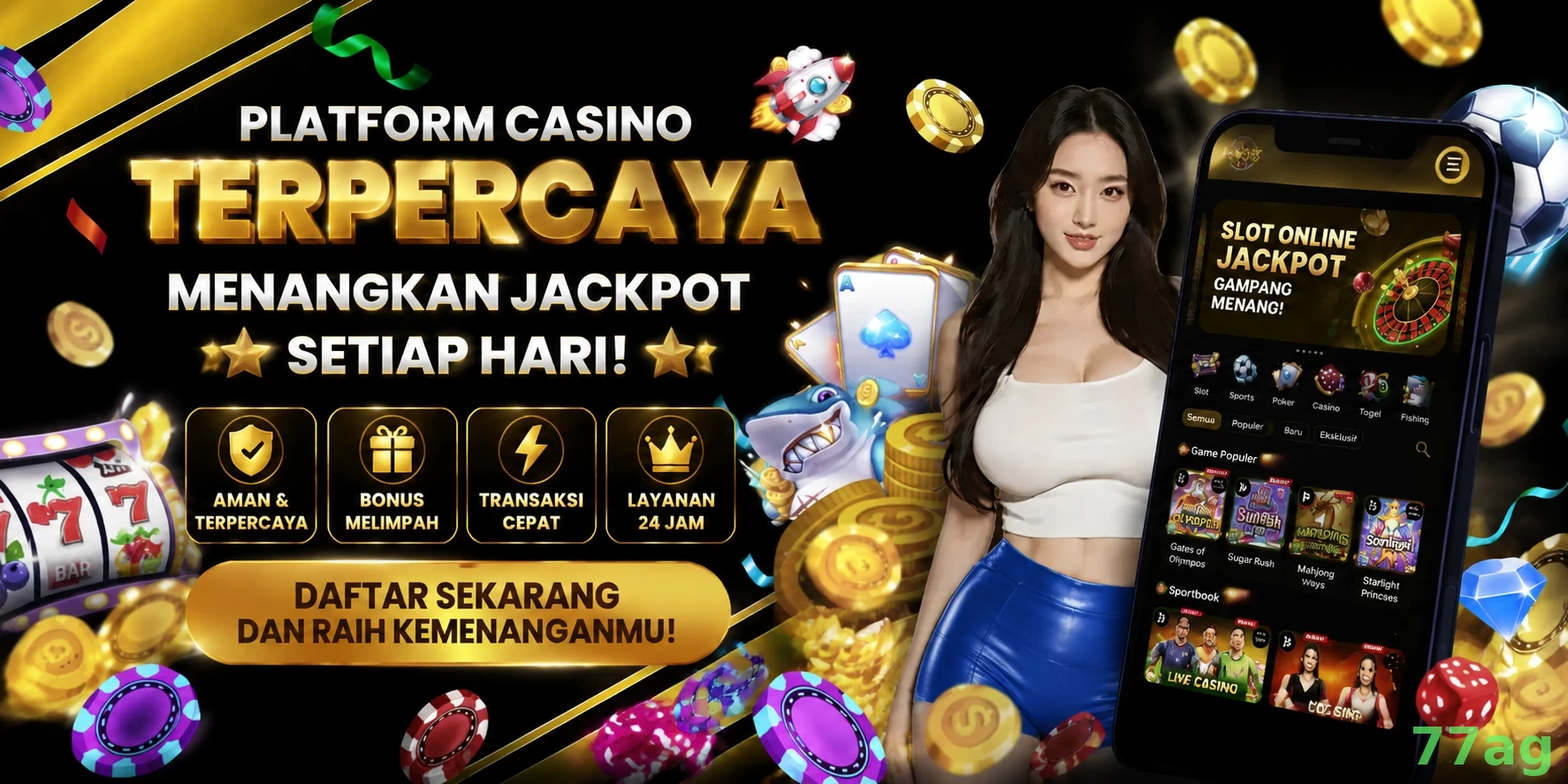 Mengulas Keunggulan Permainan di Situs 77ag